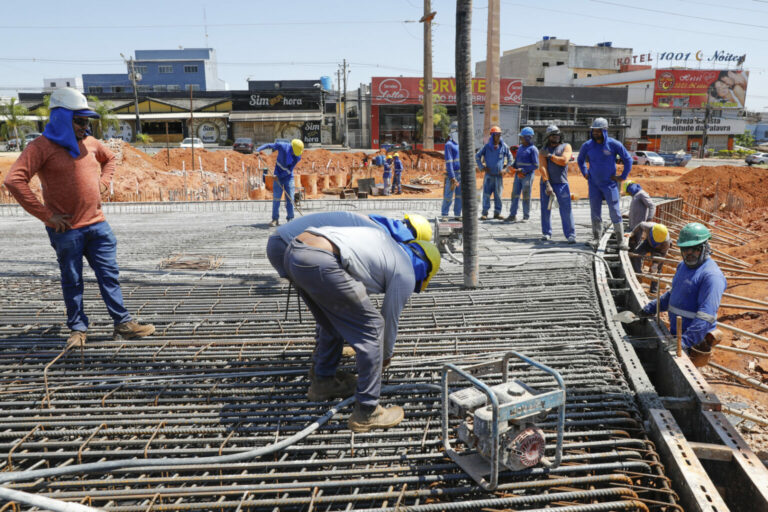 Obra Do Viaduto Do Riacho Fundo Inicia Etapa De Concretagem Acorda Df