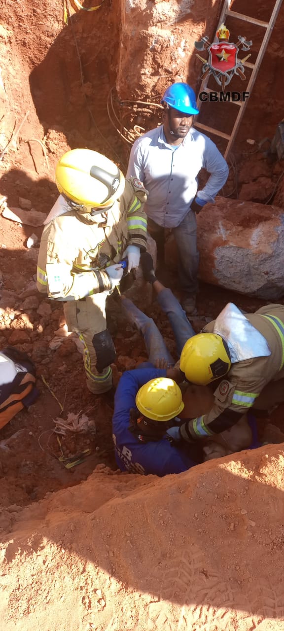 Ajudante De Pedreiro Fica Ferido Após Ser Atingido Por Pedaço De Concreto Em Obra No Df Acorda Df 7354