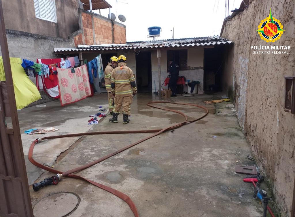 Homem é Preso Após Atear Fogo Em Casa Com Ex Mulher E Cinco Filhos Dentro No Df Acorda Df